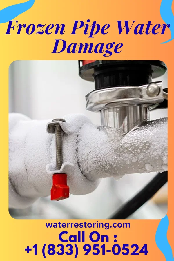 Frozen Pipe Water Damage in Canton, MN